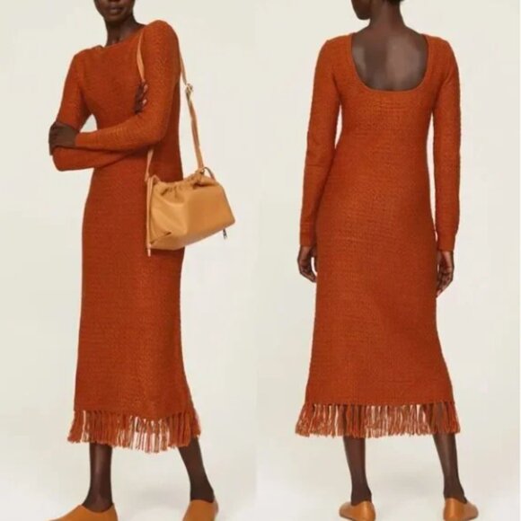 Pamela Love Fringe Sweater Dress Size XS - Picture 1 of 3